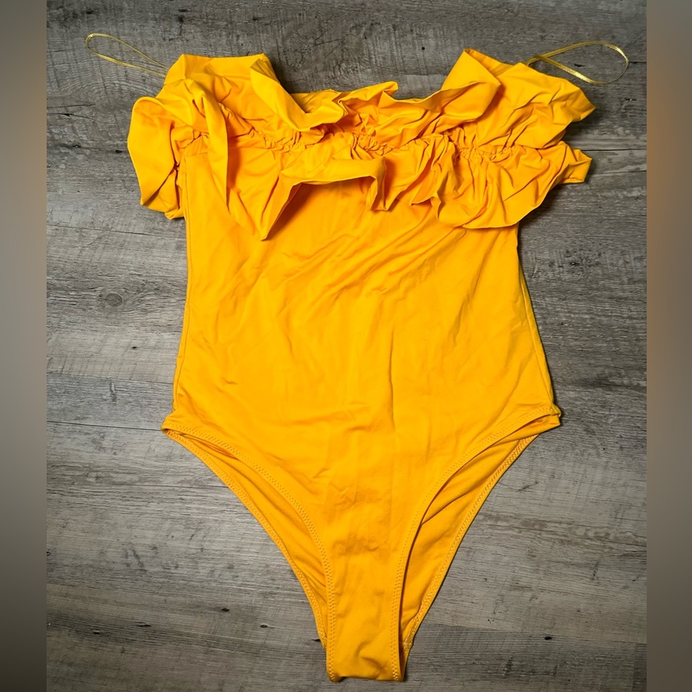 Swimsuit yellow ZARA